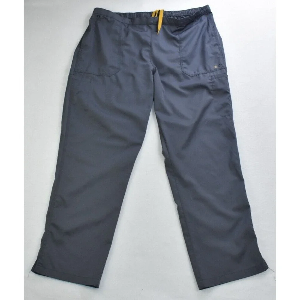 Carhartt Force Women Scrub Pants Size XL Gray Petite Liberty Drawstring Straight